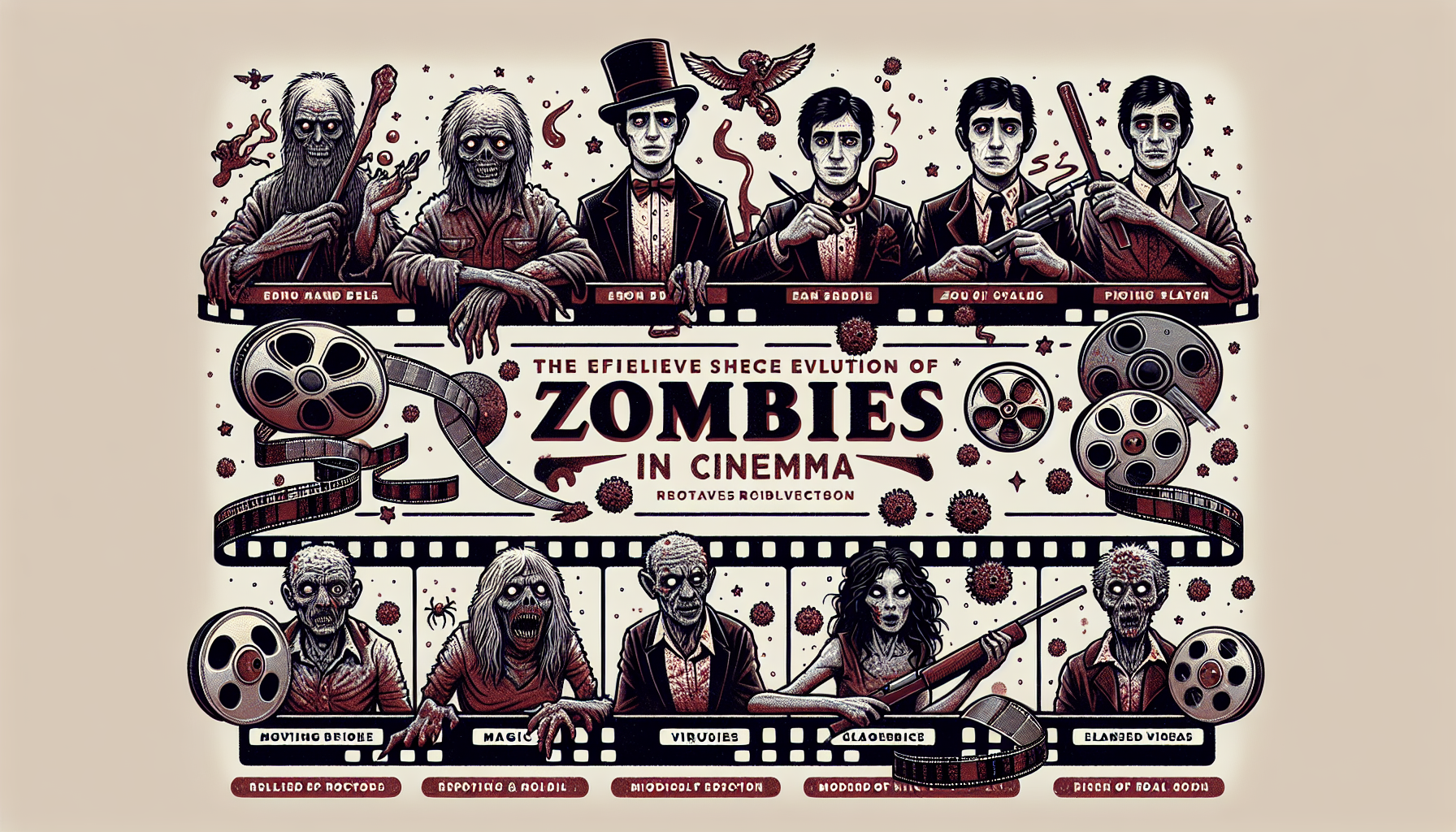 Зомби в кино: эволюция живых мертвецов от магии до вирусов